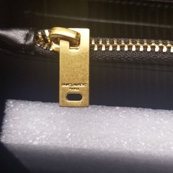 YSL Monogram Leather Purse - Picture 8 of 9